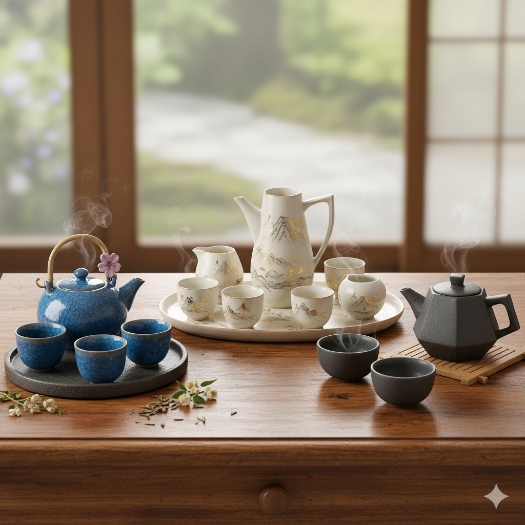 Premium ceramic tea sets